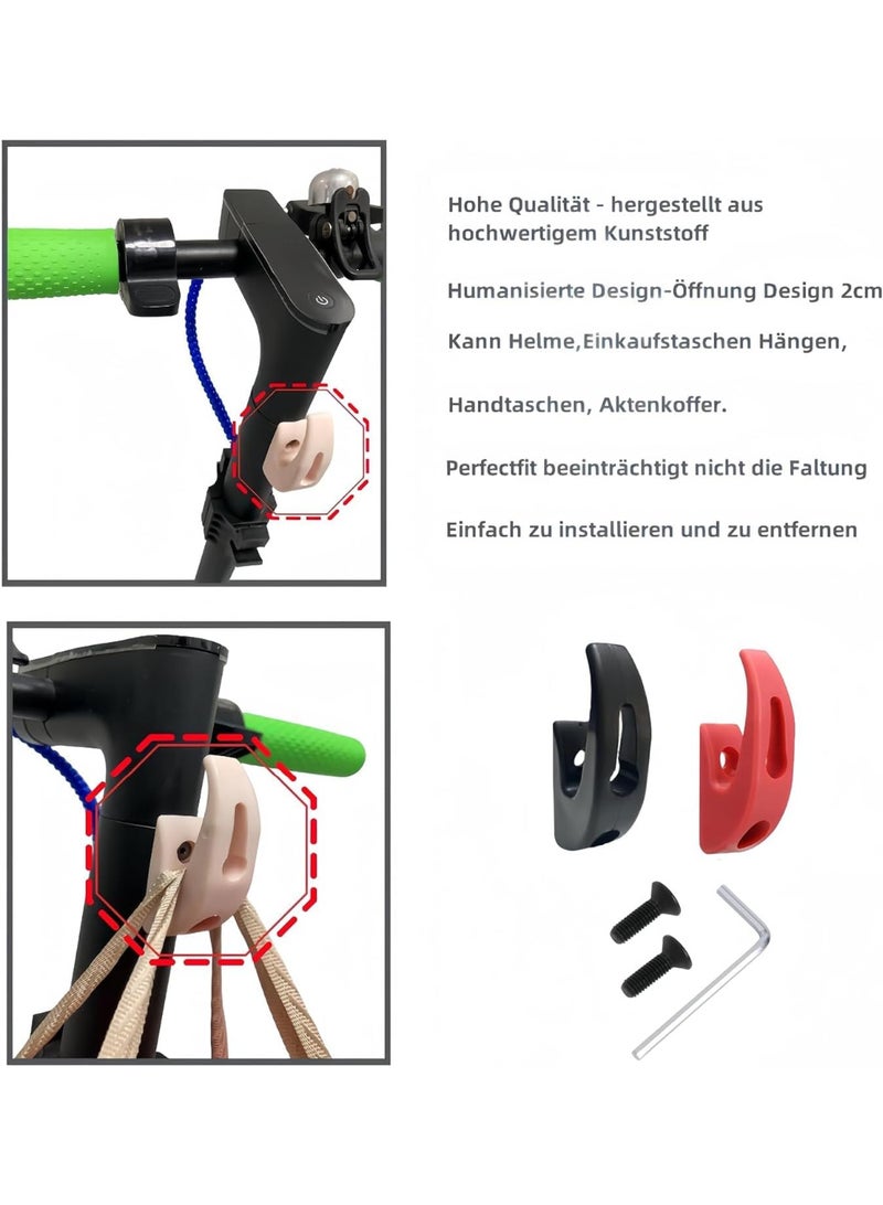 Ecosystem Front Claw Hanger Hook for Xiaomi Electric Scooter, Compatible with M365 Pro Pro2 1S Lite Mi4 Ultra, High Strength Plastic Material, Easy Installation - Image 3